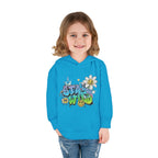 Toddler Hoodie — 'Stay Wild' Graffiti Daisy Pullover