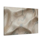 Abstract Neutral Marble Canvas Wall Art — Matte Stretched 1.25"