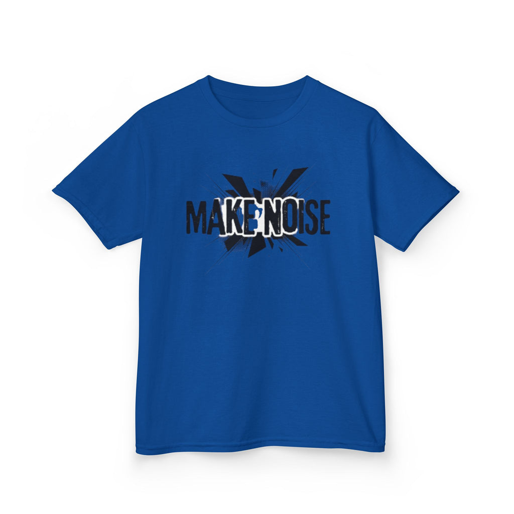 Kids Tee — "Make Noise" Graphic Shirt for Loud, Confident Kids