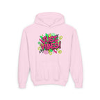 Youth Hoodie - "Just Vibes" Neon Graffiti Pullover