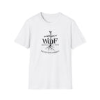 Faith T-Shirt - "WOF Woman of Faith Rooted in Christ" Christian Tee