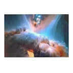 Cosmic Nebula Area Rug — Galactic Cloudscape Floor Accent