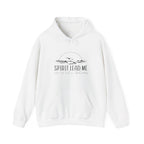 Spirit Lead Me Hoodie — Minimal Sunrise Christian Faith Sweatshirt