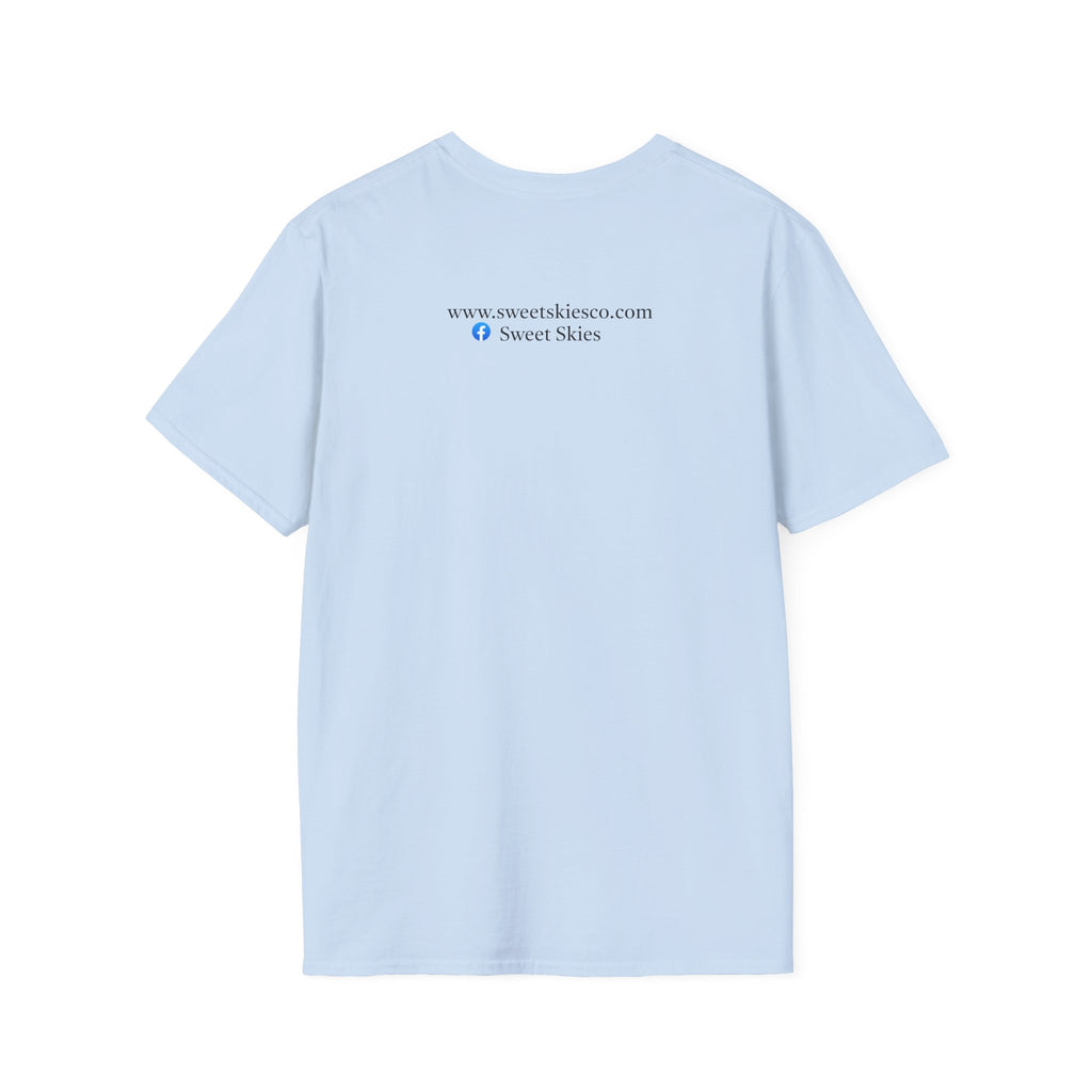 Sweet Skies Logo T‑Shirt — Minimal Branded Graphic Tee