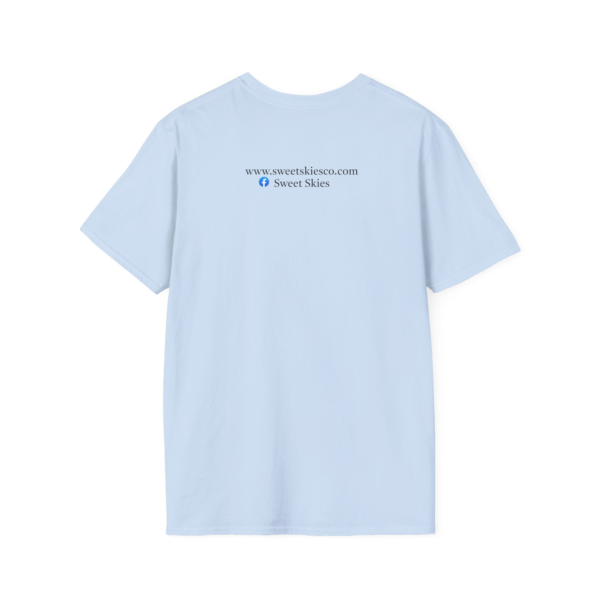 Sweet Skies Logo T‑Shirt — Minimal Branded Graphic Tee