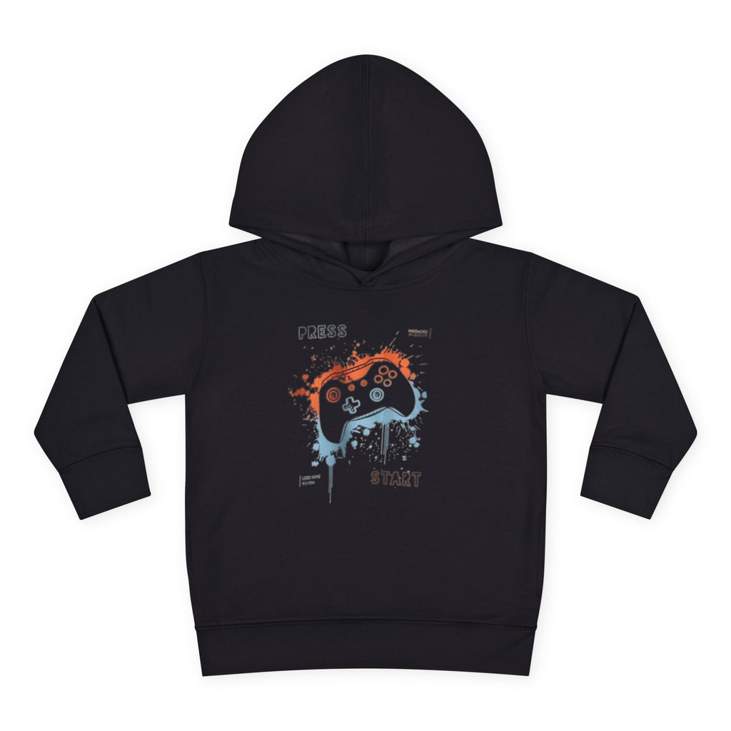 Toddler Gaming Controller Hoodie — Retro Arcade Kids Pullover