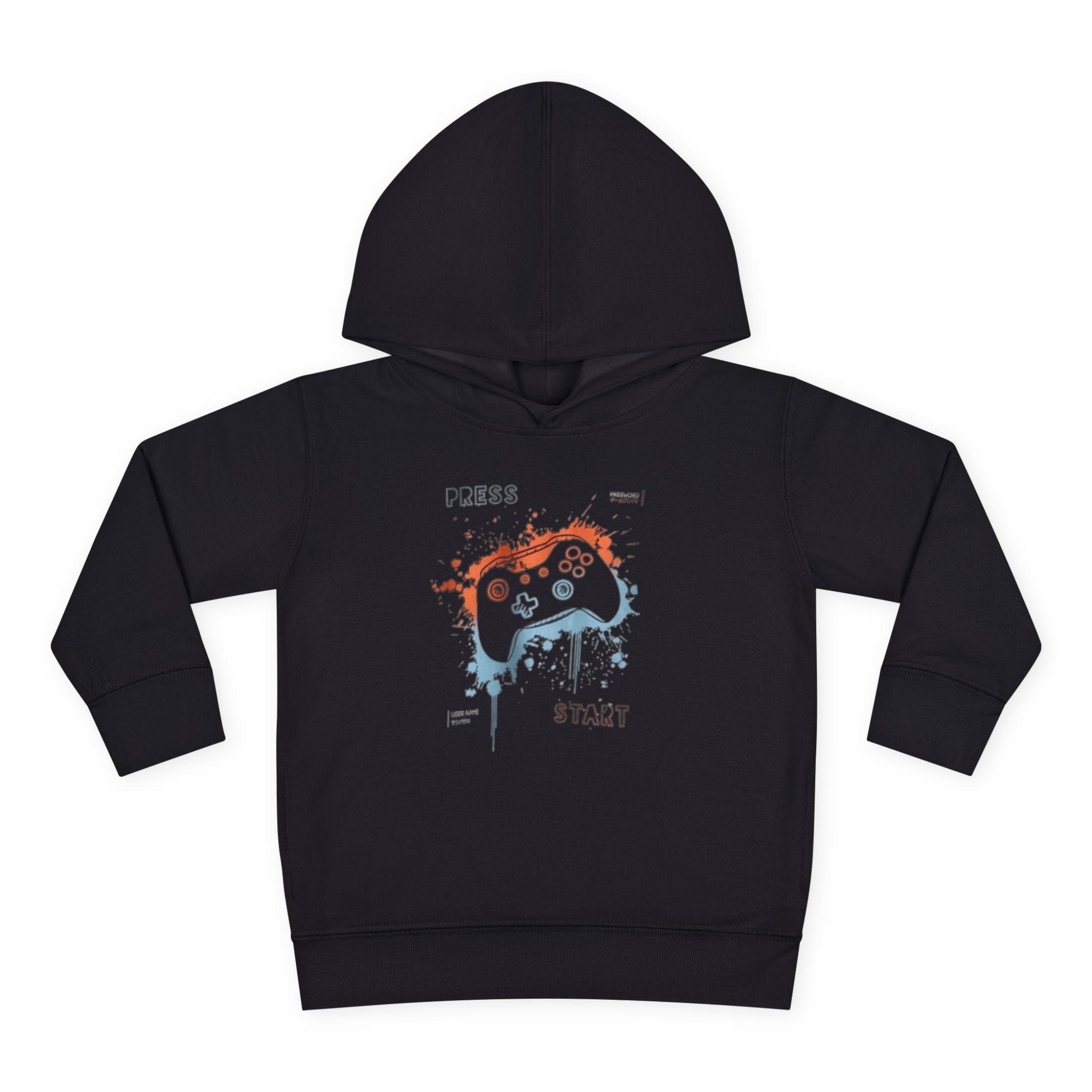 Toddler Gaming Controller Hoodie — Retro Arcade Kids Pullover