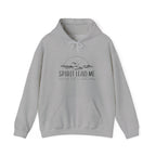 Spirit Lead Me Hoodie — Minimal Sunrise Christian Faith Sweatshirt