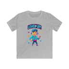 Kids T‑Shirt - "Level Up!" Gamer Pixel Art Birthday Tee