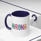 Accent Coffee Mug — "Prove Them Wrong" Colorful Motivational Ceramic Mug (11/15oz)