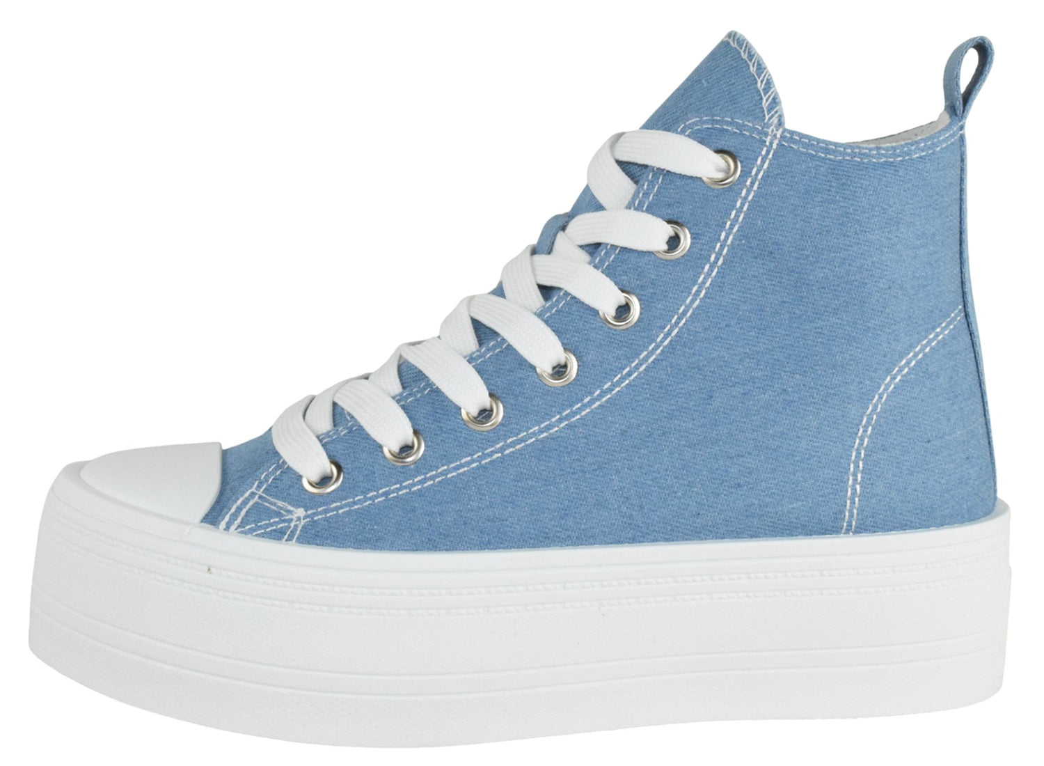 SHERRY-1 Blue Denim TOP MODA-1