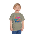 I Can Do All Things Toddler Tee – Colorful Inspirational Kids Shirt