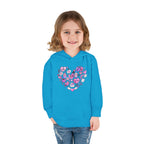 Toddler Heart Doodle Hoodie – Pink Love Icons Pullover