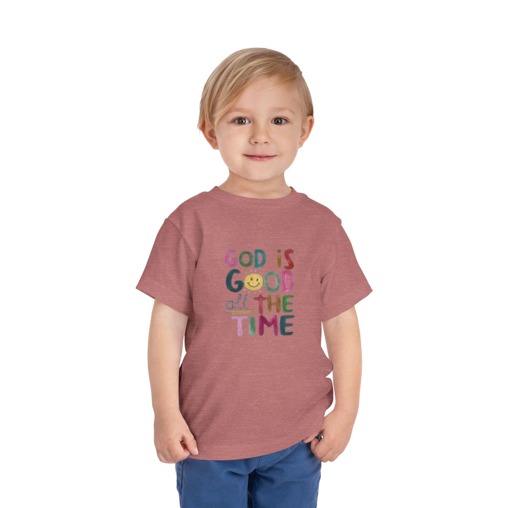 God Is Good All The Time Toddler Tee