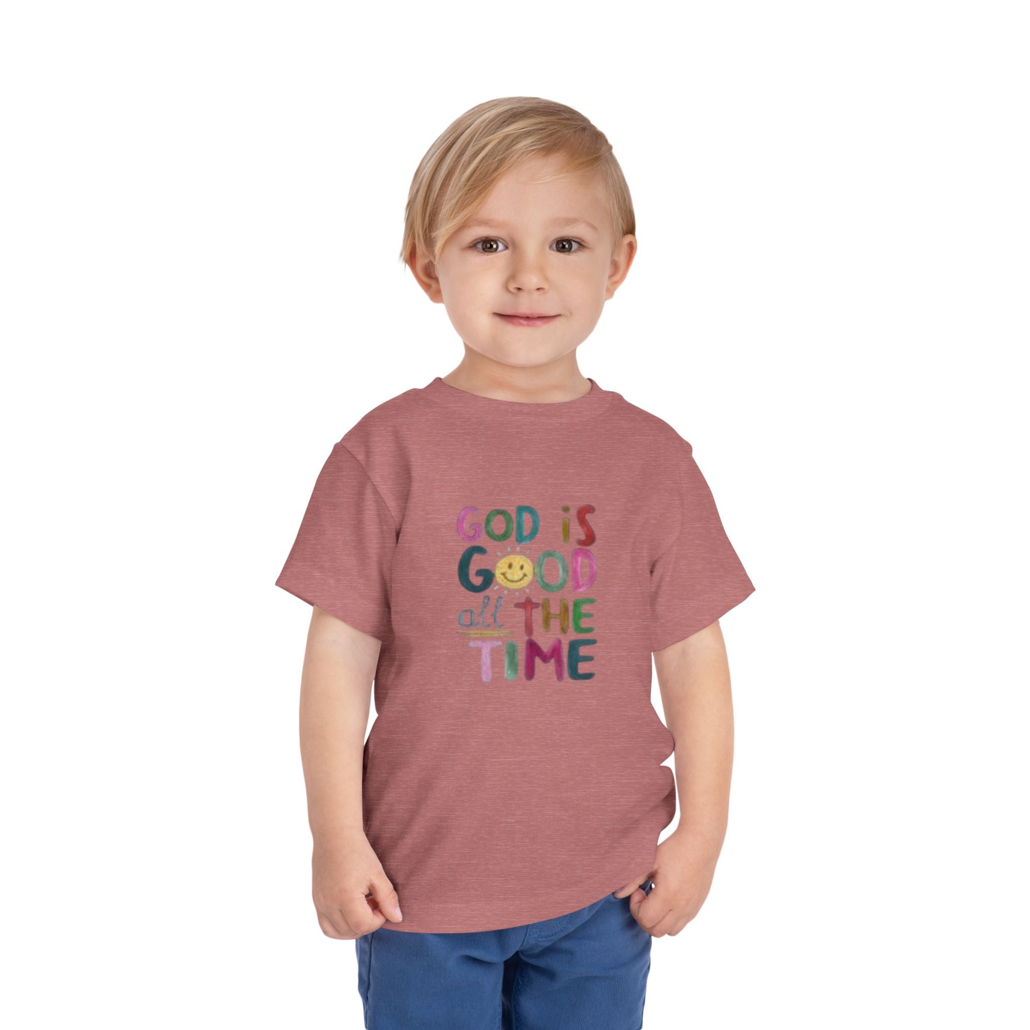 God Is Good All The Time Toddler Tee