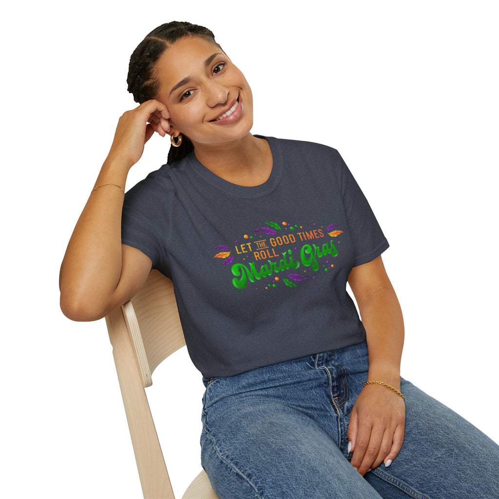 Mardi Gras T‑Shirt – "Let the Good Times Roll" Party Tee