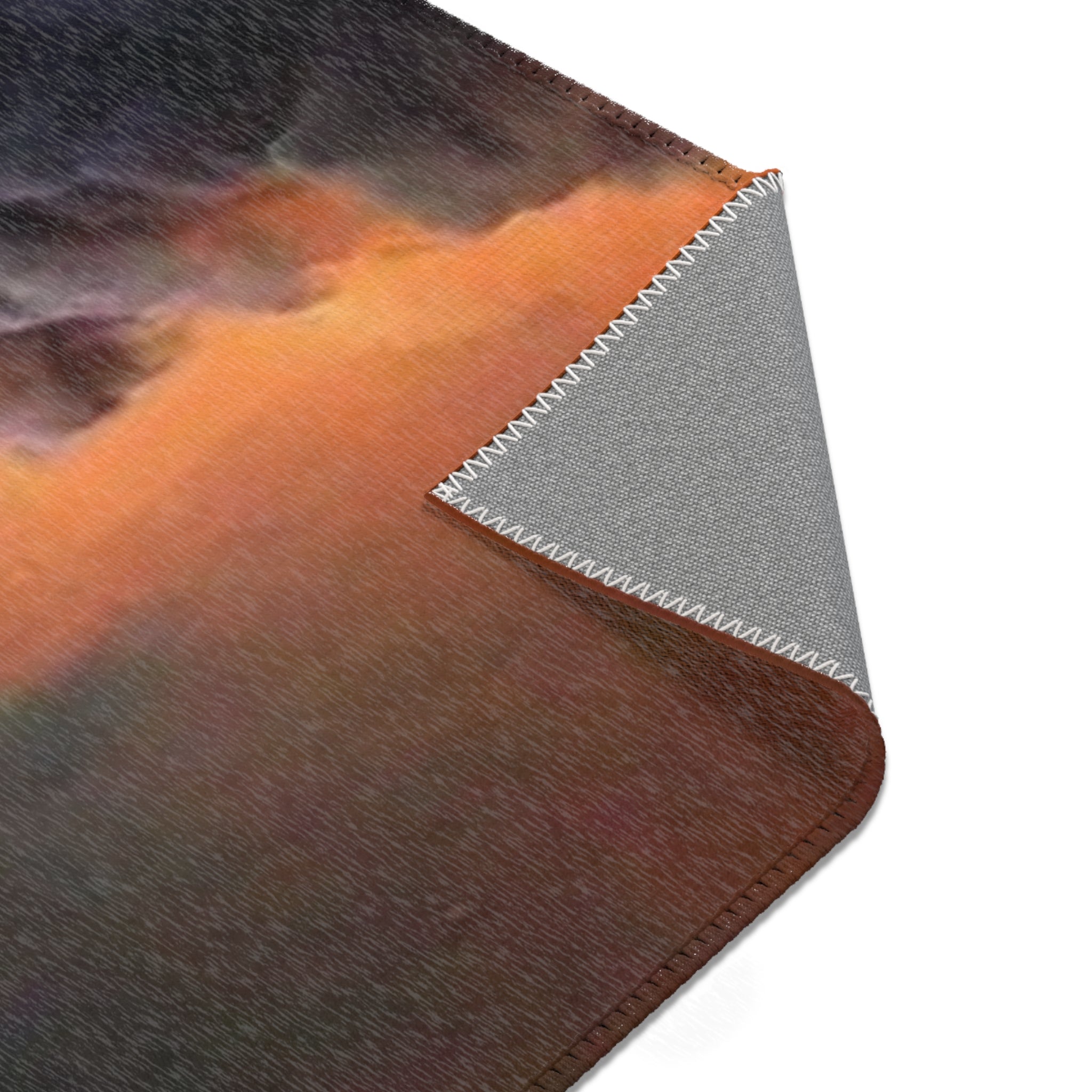 Cosmic Nebula Area Rug — Galactic Cloudscape Floor Accent