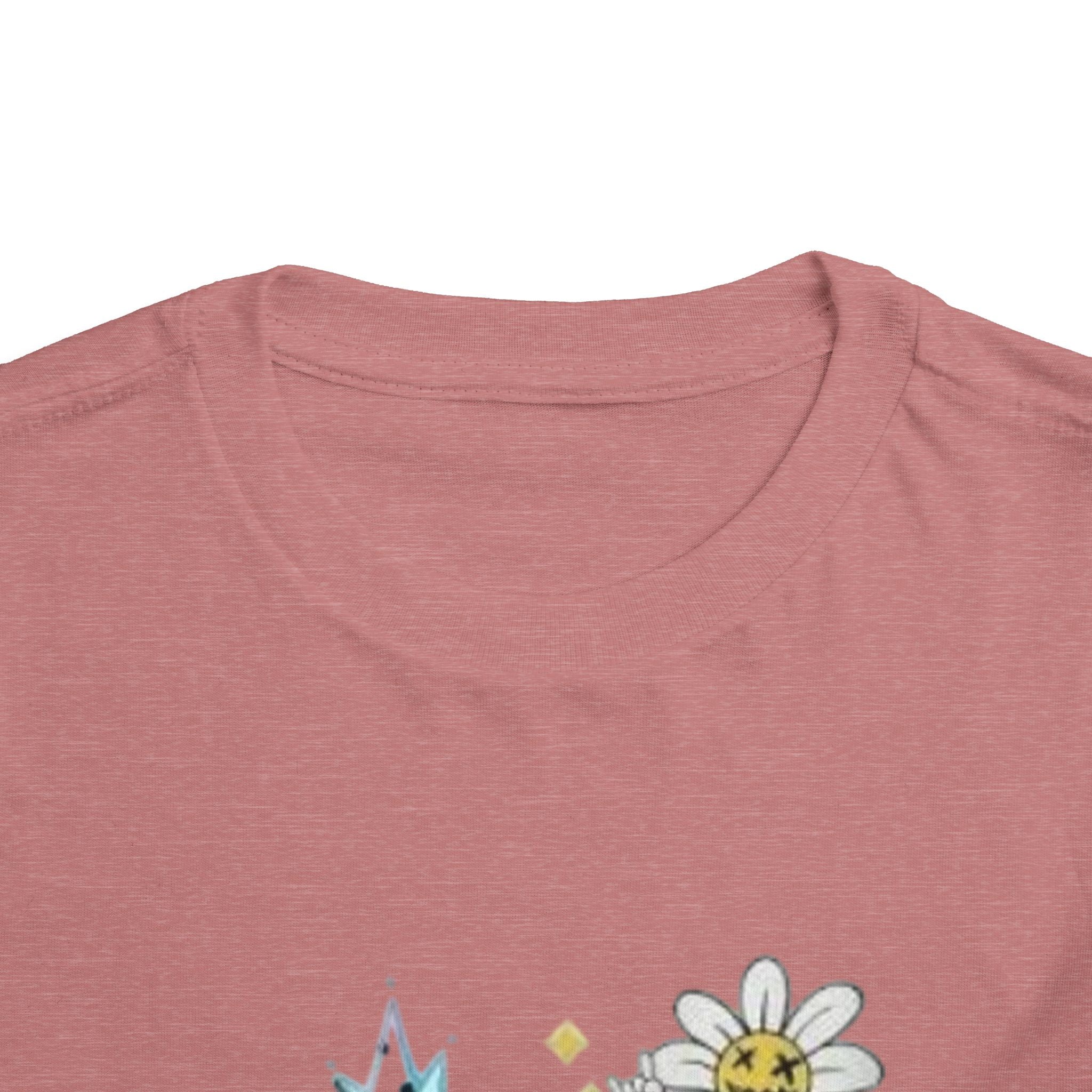 Toddler Tee - "Stay Wild" Graffiti Daisy Cute Kids T-Shirt