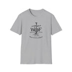 Faith T-Shirt - "WOF Woman of Faith Rooted in Christ" Christian Tee