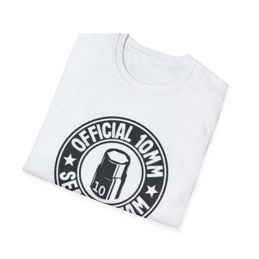 10mm Search Team T-Shirt – 'Official 10MM' Logo Tee