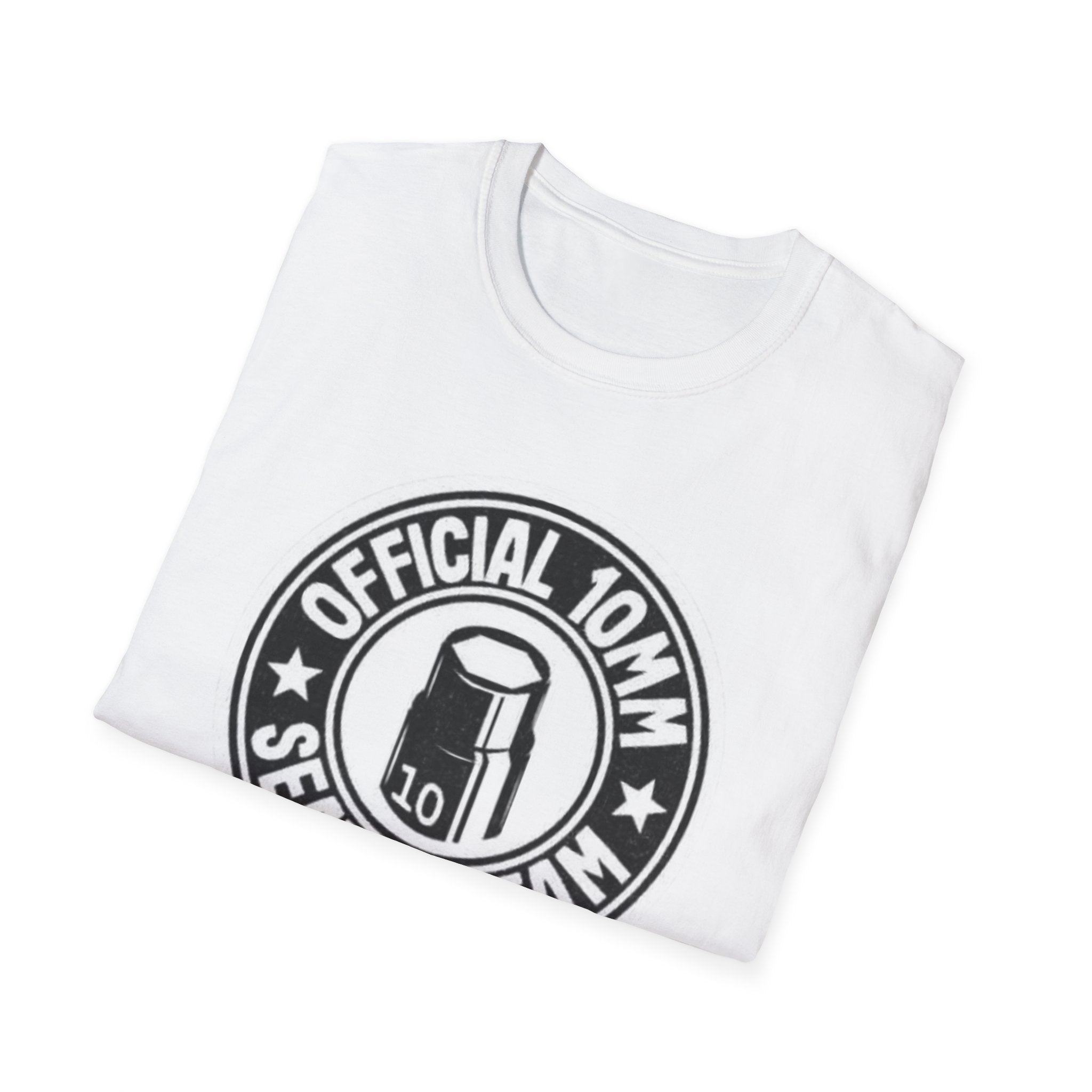 10mm Search Team T-Shirt – 'Official 10MM' Logo Tee