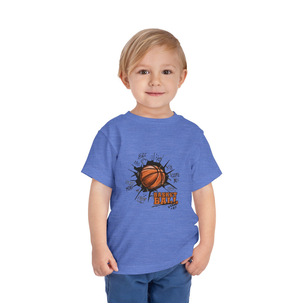 Toddler Basketball Tee - 'Future MVP' Graphic Kids Shirt