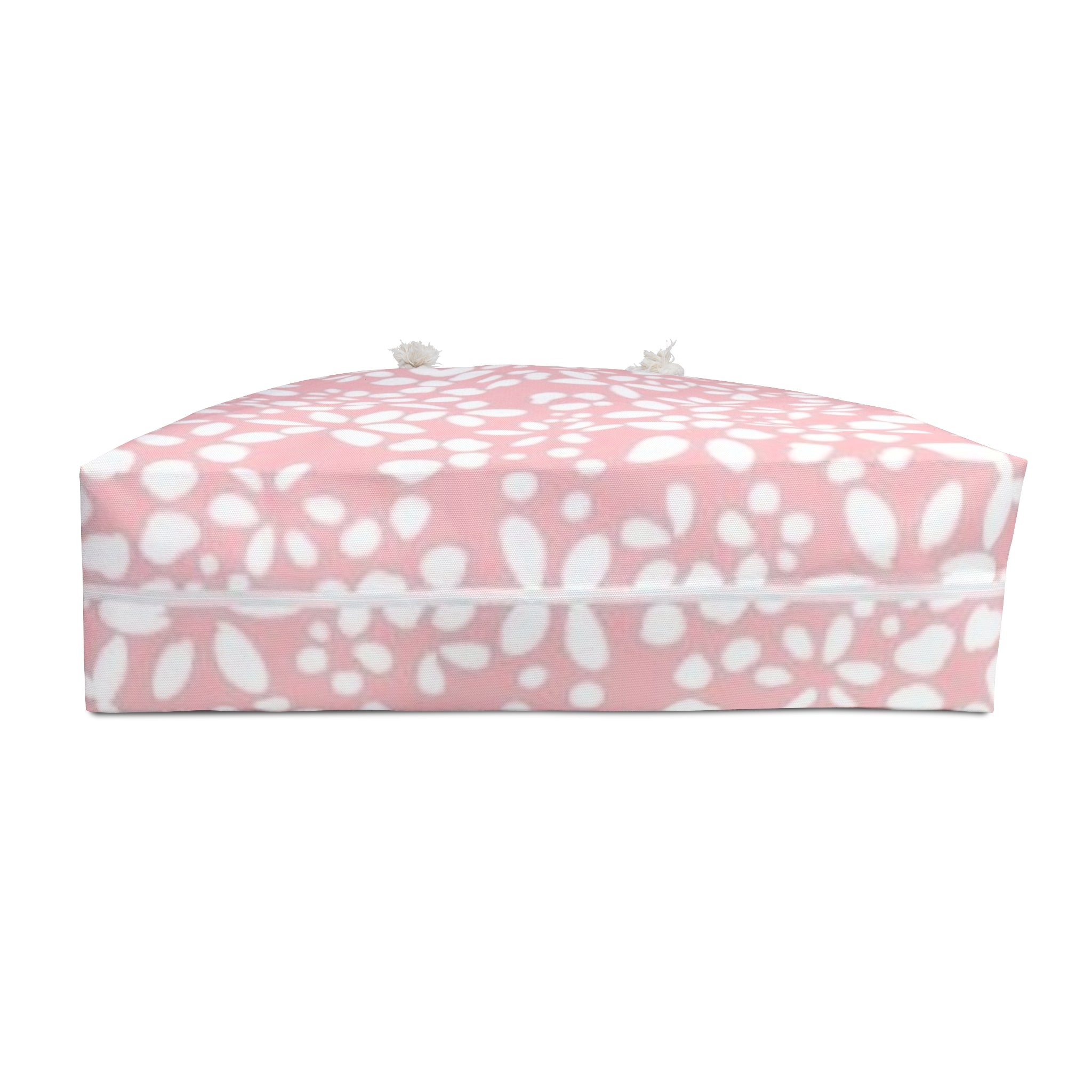 Pink Floral Weekender Bag — Large Floral Travel Tote for Beach & Weekend Getaways