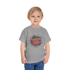 Toddler Tee — 'Embrace Your Weird' Colorful Graffiti Kids Shirt