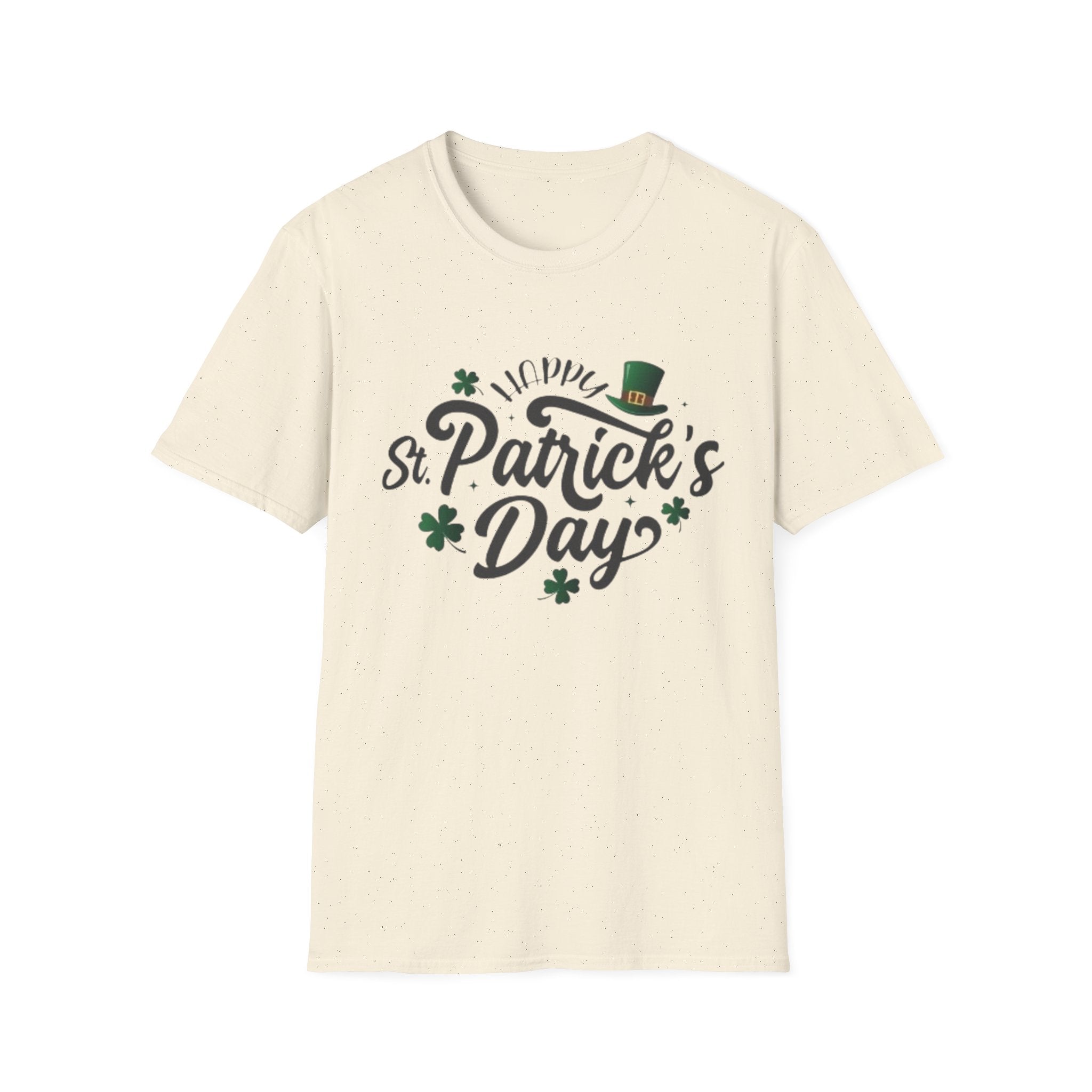 St. Patrick's Day T-Shirt – Lucky Shamrock & Leprechaun Hat Tee