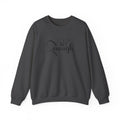 Crewneck Sweatshirt — "You Are Enough" Inspirational Heart Design