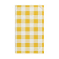 Yellow Gingham Hand Towel — Farmhouse Kitchen Tea Towel