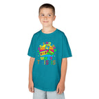 Kids T-Shirt — "I Have No Idea What This Is" Colorful Retro Toy Graphic