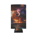 Sweet Skies Stormscape Can Cooler – Scenic Lightning Beach Beverage Insulator