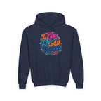 Youth Hoodie — "I Can Do All Things" Inspirational Christian Sweatshirt