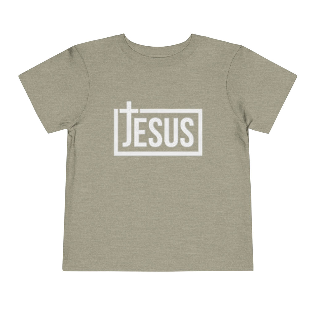Toddler Tee - Jesus Box Logo Kids' Christian T-Shirt