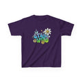 Kids Tee — "Stay Wild" Graffiti Daisy Graphic