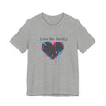 Distressed Graffiti Heart Tee | grunge heart shirt, punk heart design