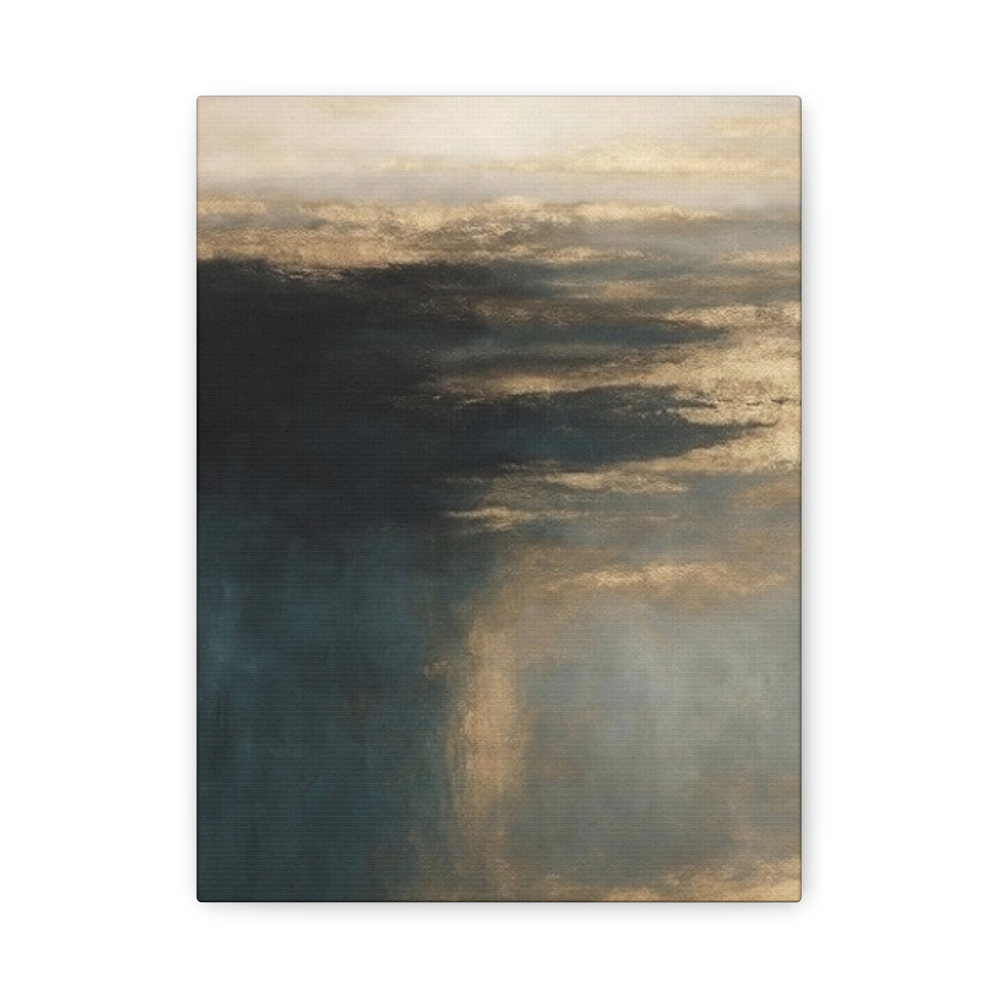 Abstract Stormy Seascape Canvas