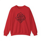 Crewneck Sweatshirt — “Older Than Google” Vintage Script Graphic