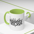 Created with a Purpose Ceramic Mug — Inspirational Ephesians 2:10 Coffee Cup