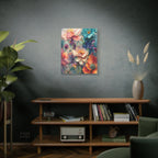 Floral Dreamscape Matte Canvas Print — Stretched 1.25"