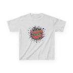 Kids T-Shirt — "Embrace Your Weird" Colorful Splash Graphic
