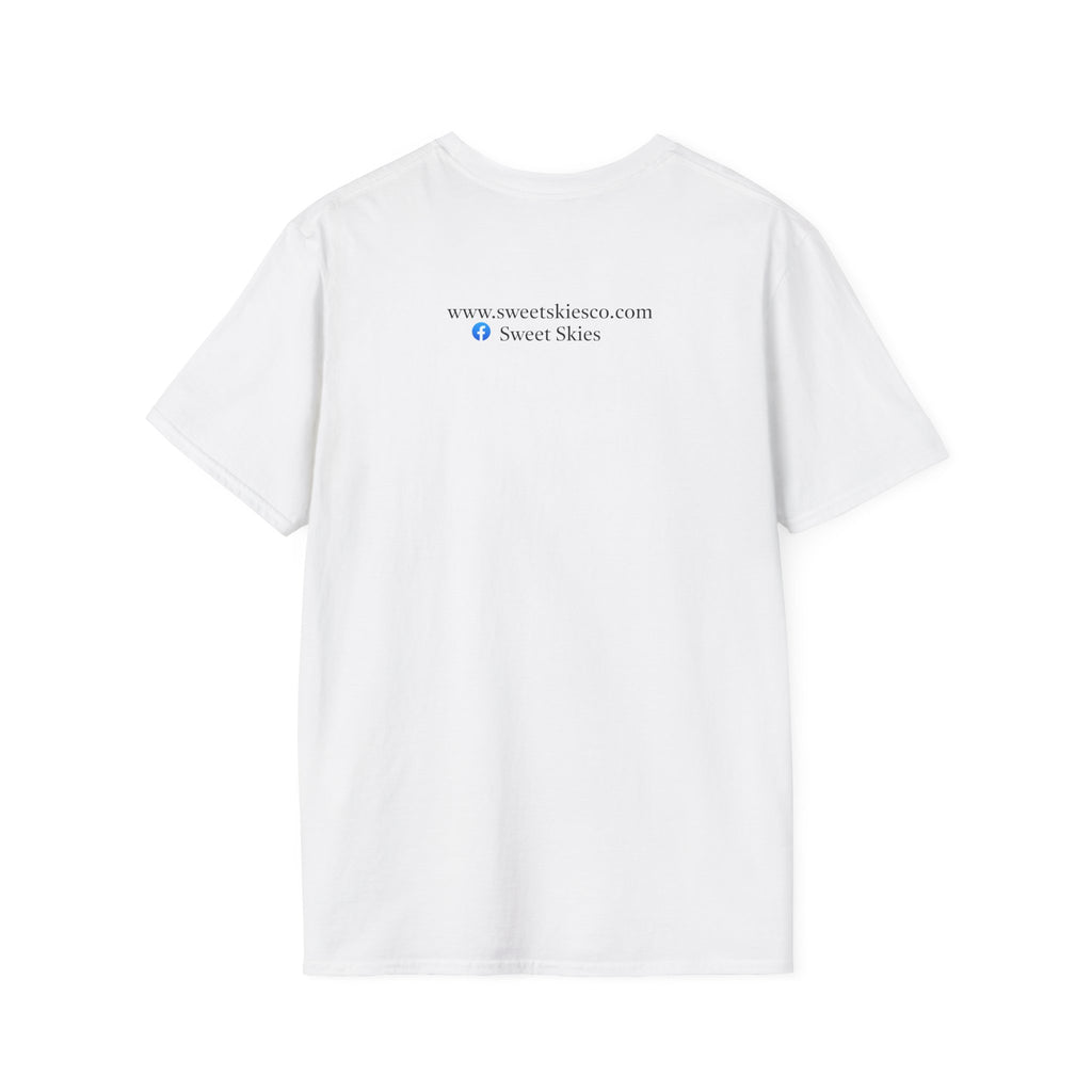 Sweet Skies Logo T‑Shirt — Minimal Branded Graphic Tee