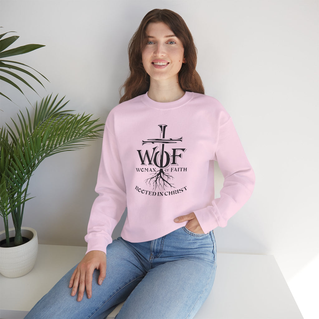 Women of Faith “Rooted in Christ” Crewneck Sweatshirt