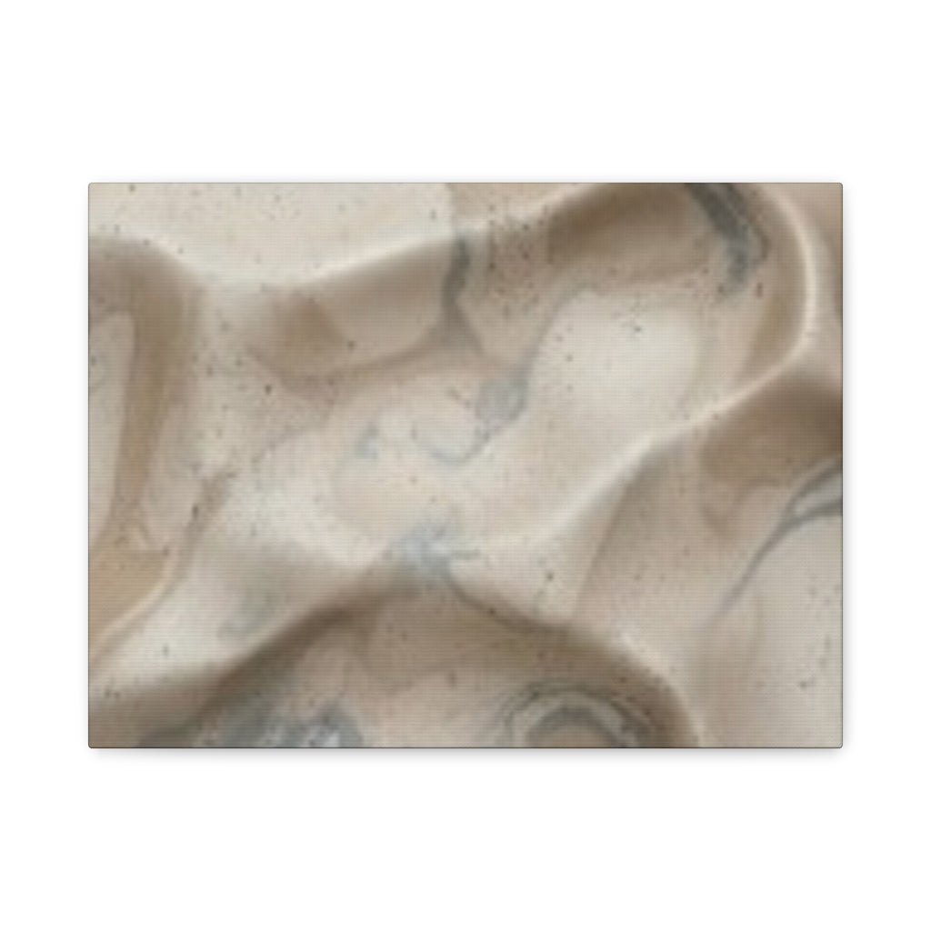 Abstract Neutral Marble Canvas Wall Art — Matte Stretched 1.25"