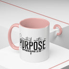 Created with a Purpose Ceramic Mug — Inspirational Ephesians 2:10 Coffee Cup