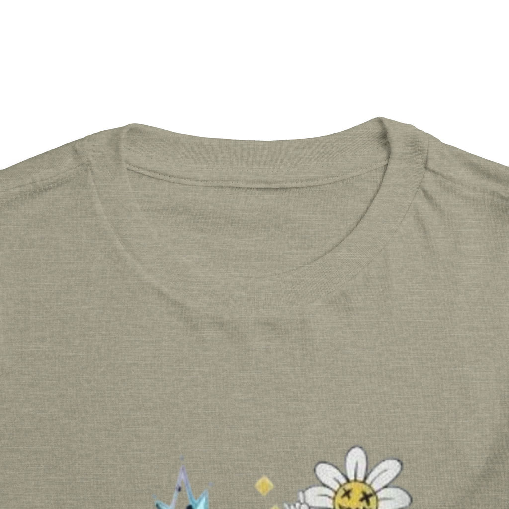 Toddler Tee - "Stay Wild" Graffiti Daisy Cute Kids T-Shirt