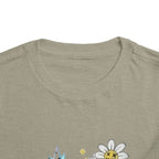 Toddler Tee - "Stay Wild" Graffiti Daisy Cute Kids T-Shirt