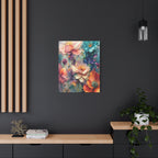 Floral Dreamscape Matte Canvas Print — Stretched 1.25"