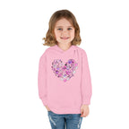 Toddler Heart Doodle Hoodie – Pink Love Icons Pullover